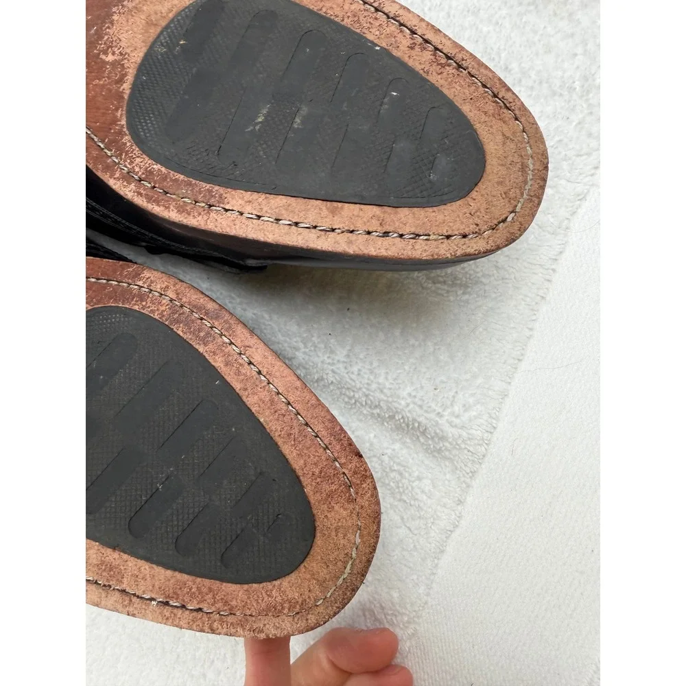 Florsheim black leather